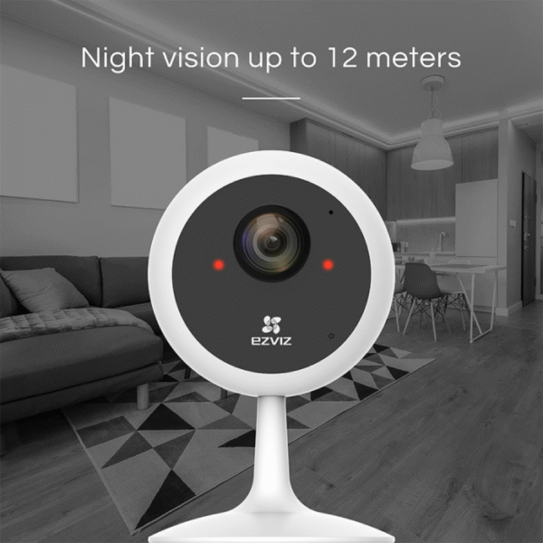 ⁦كاميرا واي فاي - داخلية من ايزفيز (2MB) EZVIZ C1C⁩ - الصورة ⁦2⁩