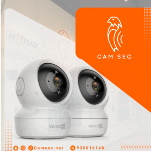 عدد 2 كاميرا EZVIZ للمنزل مع اتصال واي فاي ، كشف الحركة، صوت ثنائي الاتجاه، رؤية ليلية رائعة، أبيض الموديل: EZVIZ C6N