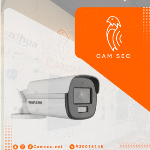 كاميرا مراقبة خارجية بولت Hikvision DS-2CE12KF0T-FS — 3K ColorVu مع صوت مدمج