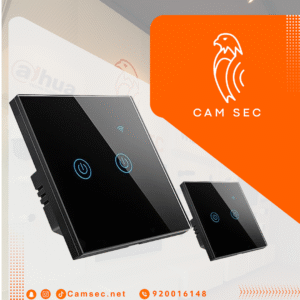 مفتاح إضاءة حائط ذكي واي فاي لا يتطلب سلك محايد ولا يحتاج موزع بوظيفة توقيت وخاصية تحكم صوتي متوافق مع اليكسا وجوجل هوم ومزود بتطبيق للتحكم عن بعد بالإضافة إلى التحكم عن طريق اللمس (مفتحان)