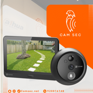 جرس الباب الذكي بكاميرا وشاشة EZVIZ HP4 – دقة 1080 بكسل